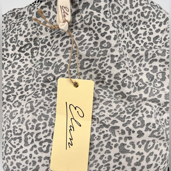 NWT Elan Cropped Wrap Top - Picture 12 of 14